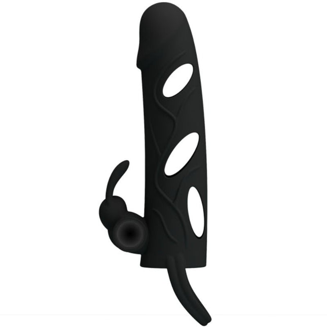 PRETTY LOVE - HOUSSE EN SILICONE AVEC VIBRATION 14 CM 1.0 - Concombre Boutique