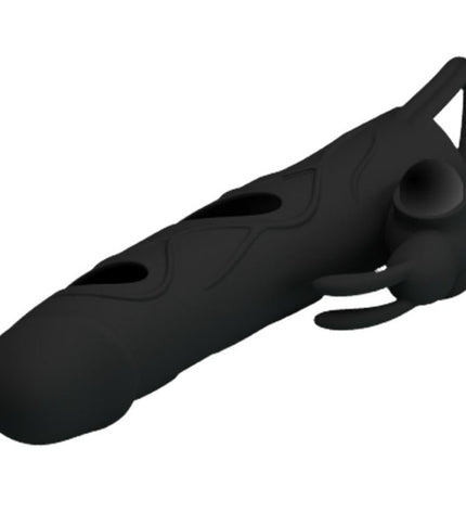 PRETTY LOVE - HOUSSE EN SILICONE AVEC VIBRATION 14 CM 1.0 - Concombre Boutique