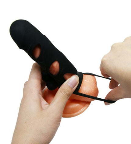 PRETTY LOVE - HOUSSE EN SILICONE AVEC VIBRATION 14 CM 1.0 - Concombre Boutique