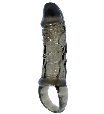 BAILE - GAINE DEXTENSION DE PÉNIS AVEC SANGLE POUR TESTICULES 11.5 CM - Concombre Boutique