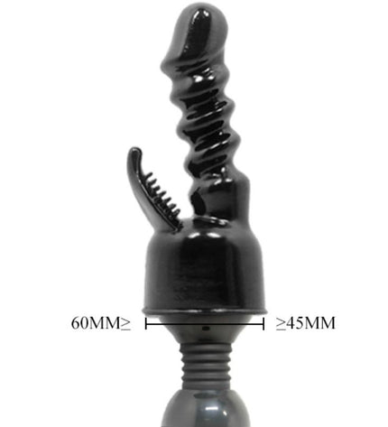 BAILE - TÊTE INTERCHANGEABLE POWER HEAD POUR LA STIMULATION INTERNE ET DU CLITORIS - Concombre Boutique