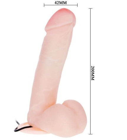 BAILE - DE GODE RÉALISTE AVEC VIBRATION 20 CM by BAILE