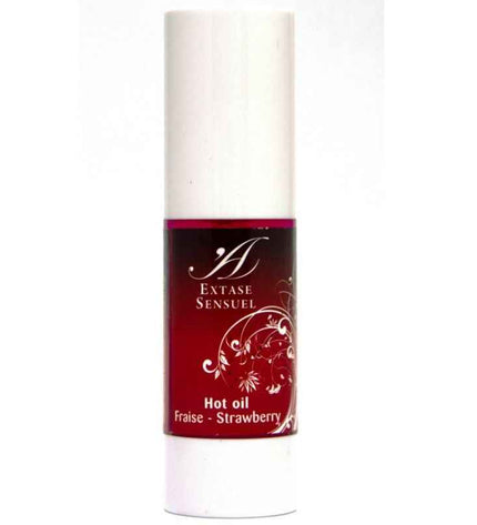 EXTASE SENSUAL - HUILE STIMULANTE CHALEUR FRAISE 30 ML
