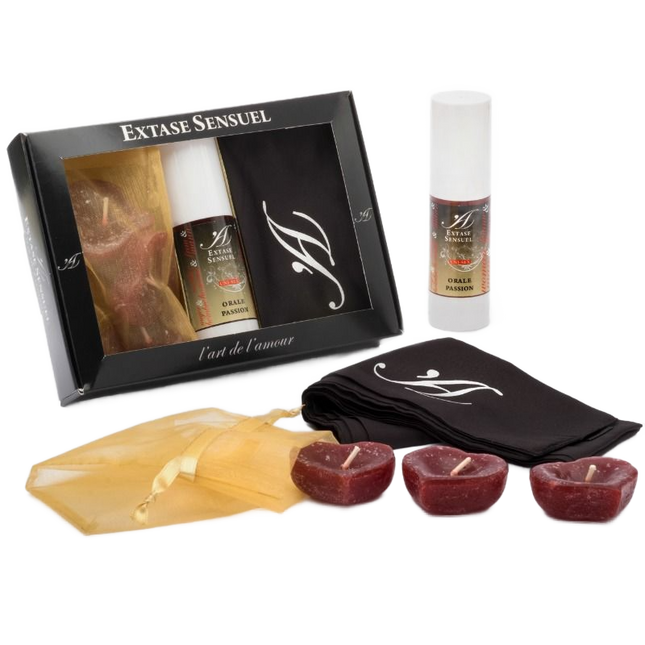 EXTASE SENSUAL - COFFRE DE PASSION ORALE - Concombre Boutique