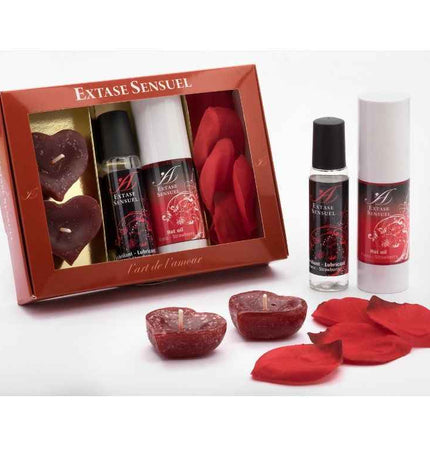 EXTASE SENSUAL - COFFRE TENTATION ROUGE - Concombre Boutique