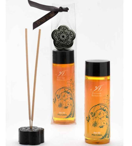 EXTASE SENSUAL - HUILE STIMULANTE DE CHALEUR PIÑA COLADA 100 ML