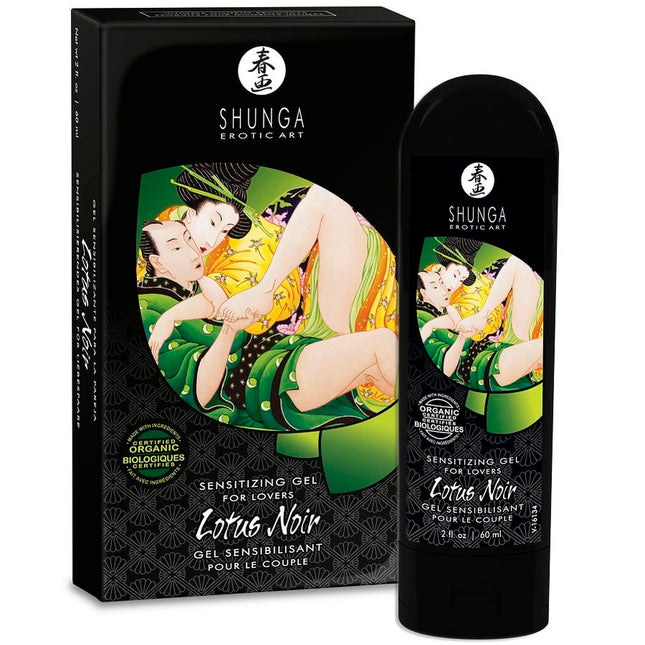 SHUNGA - CRÈME SENSIBILISANTE LOTUS NOIR 60 ML - Concombre Boutique