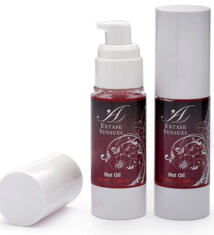 EXTASE SENSUAL - HUILE STIMULANTE CHALEUR DE CERISE 30 ML - Concombre Boutique