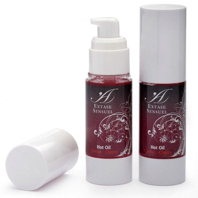 EXTASE SENSUAL - HUILE STIMULANTE CHALEUR DE CERISE 30 ML - Concombre Boutique