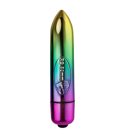 ROCKS-OFF - RO-80MM ARC-EN-CIEL  7 VITESSES - Concombre Boutique