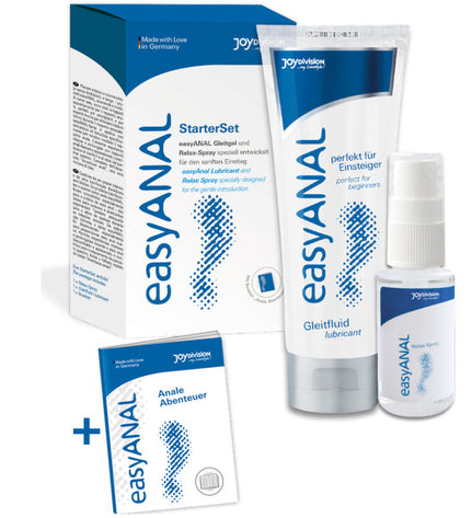 JOYDIVISION EASYANAL - STARTER SET LUBRICANTE + RELAX SPRAY - Concombre Boutique