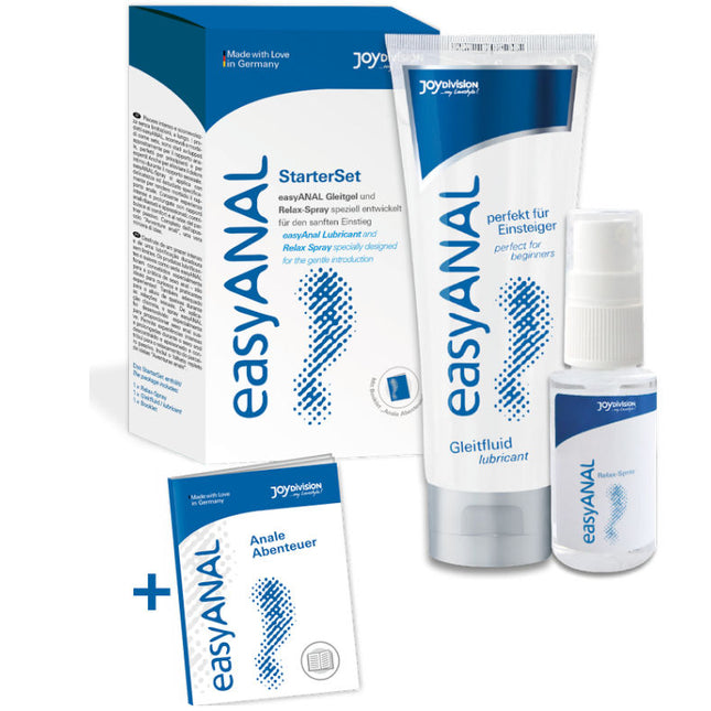 JOYDIVISION EASYANAL - STARTER SET LUBRICANTE + RELAX SPRAY - Concombre Boutique
