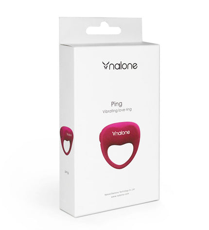 NALONE - ANNEAU VIBRANT ROSE VIBRANT LOVE - Concombre Boutique