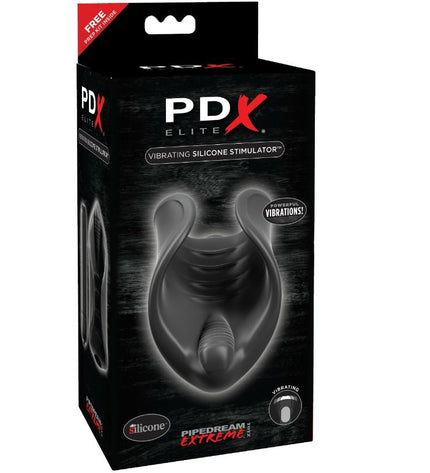 PDX ELITE - STIMULATEUR VIBRANT EN SILICONE - Concombre Boutique