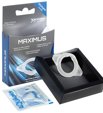JOYDIVISION POTENZDUO - MAXIMUS BAGUE BLANC - XS - Concombre Boutique