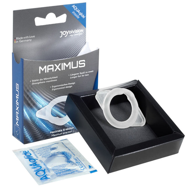 JOYDIVISION POTENZDUO - MAXIMUS BAGUE BLANC - XS - Concombre Boutique