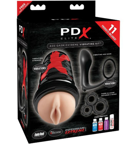 PDX ELITE - KIT DEXPLOSION ASS-GASM CONCEPTION DU VAGIN - Concombre Boutique