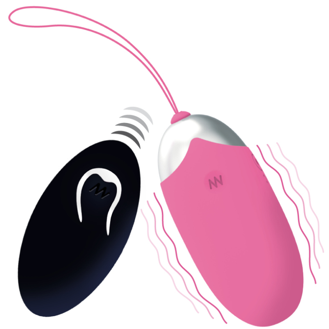 INTENSE - OEUF VIBRANT FLIPPY II AVEC TÉLÉCOMMANDE ROSE - Concombre Boutique
