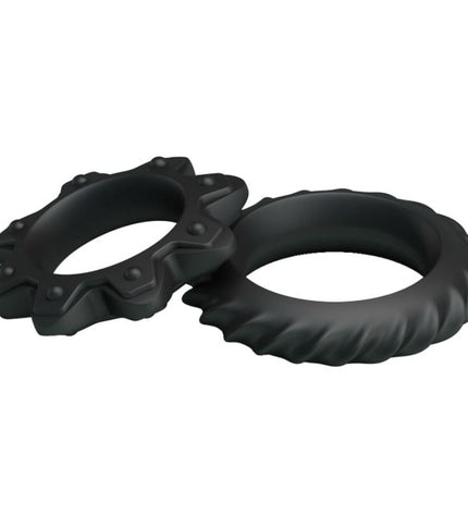 BAILE - KIT 2 ANNEAUX FLEURI EN SILICONE - Concombre Boutique