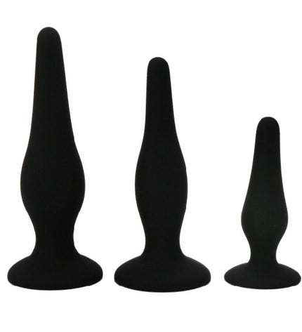 PRETTY LOVE - KIT DINITIATION EN SILICONE POUR PLUGS ANAL - Concombre Boutique