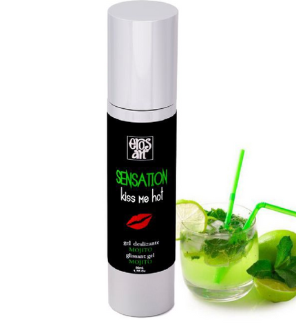 EROS-ART - SENSATTION LUBRIFIANT NATUREL MOJITO 50 ML - Concombre Boutique