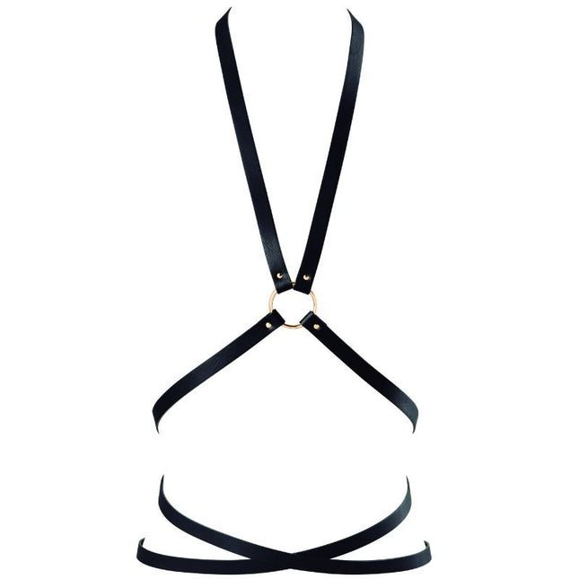 BIJOUX INDISCRETS MAZE - HARNAIS MULTI-VOIES NOIR - Concombre Boutique
