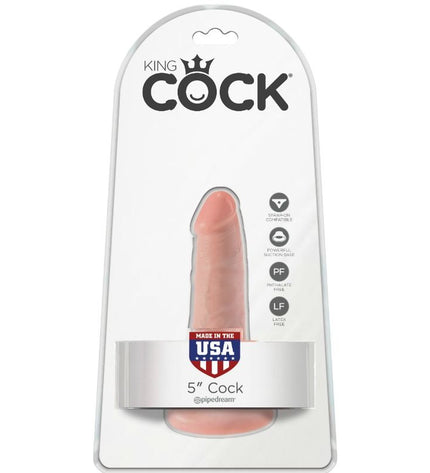 KING COCK - GODE AVEC COUILLES 14 CM CHAIR - Concombre Boutique