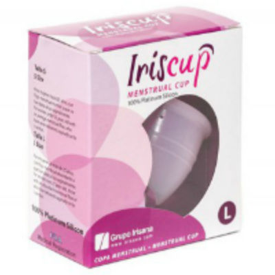 IRISCUP - GRANDE TASSE DU MOIS ROSE + SAC STÉRILISATEUR OFFERT - Concombre Boutique