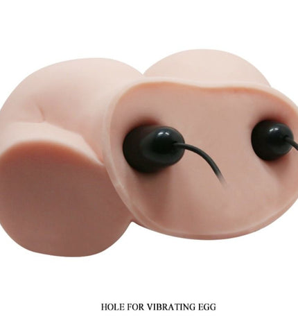CRAZY BULL - CUL AVEC VAGIN ET ANUS RÉALISTES ET VIBRATION - Concombre Boutique