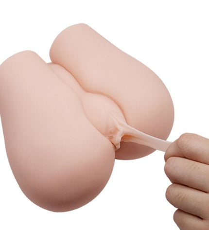 CRAZY BULL - VAGIN ET ANUS RÉALISTES AVEC POSITION DE VIBRATION 3 - Concombre Boutique