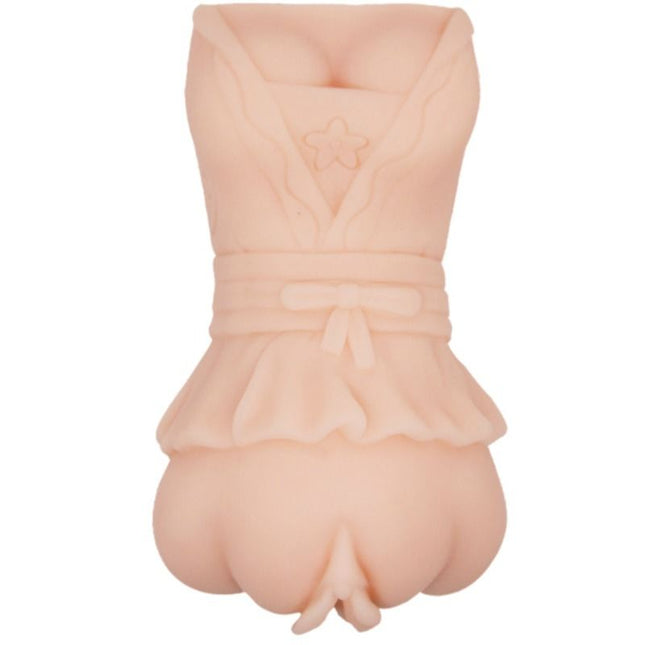 CRAZY BULL - MASTURBADEUR VAGIN PEAU D'EAU AVEC BALLES VIBRANTES - Concombre Boutique
