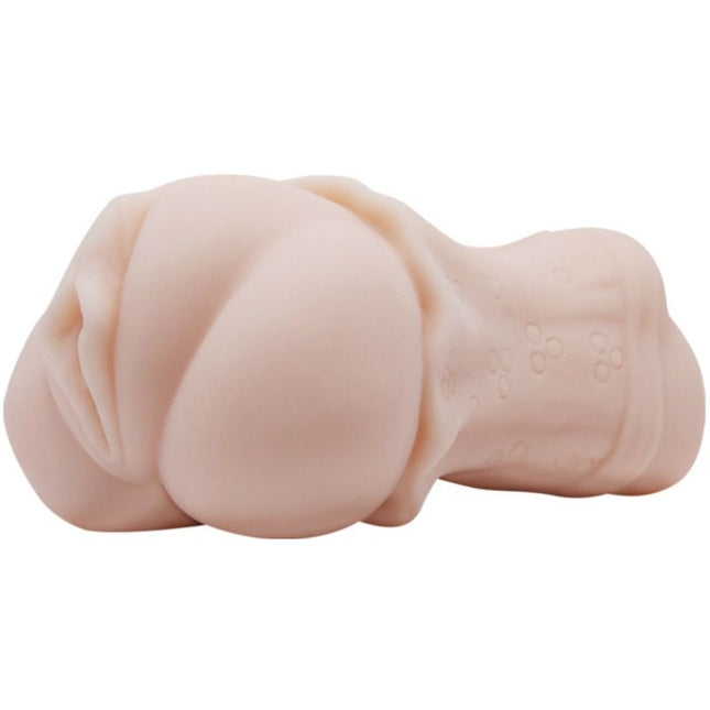 CRAZY BULL - MASTURBADEUR VAGIN PEAU D'EAU AVEC BALLE VIBRANTE 2 - Concombre Boutique
