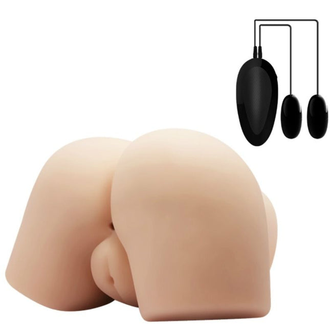 CRAZY BULL - VAGIN ET ANUS RÉALISTES AVEC POSITION DE VIBRATION 4 - Concombre Boutique