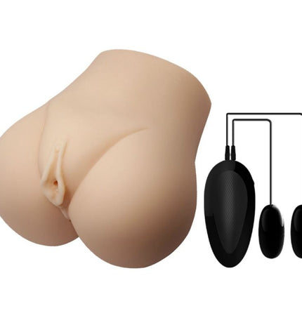 CRAZY BULL - VAGIN ET ANUS RÉALISTES AVEC POSITION DE VIBRATION 7 - Concombre Boutique