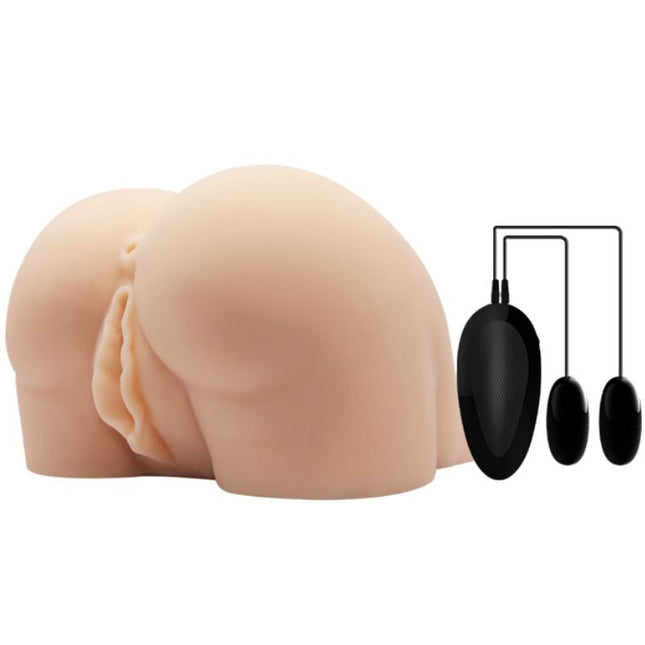 CRAZY BULL - VAGIN ET ANUS RÉALISTES AVEC POSITION DE VIBRATION 8 - Concombre Boutique