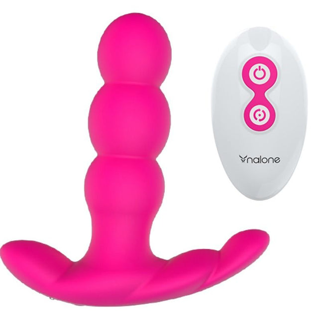 NALONE - VIBRATEUR ANAL PEARL TÉLÉCOMMANDE NOIR - Concombre Boutique
