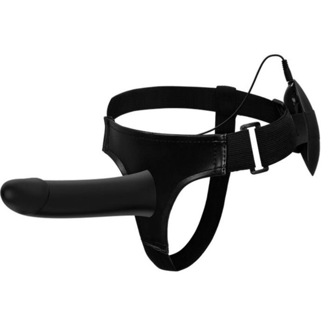 PRETTY LOVE - VITO STRAP ON AVEC GODE CREUX ET VIBRATION 17.3 CM - Concombre Boutique