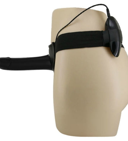 PRETTY LOVE - VITO STRAP ON AVEC GODE CREUX ET VIBRATION 17.3 CM - Concombre Boutique