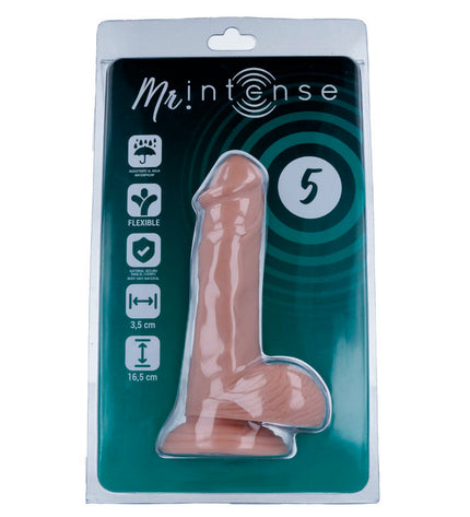 MR INTENSE - 5 PÉNIS RÉALISTE 16.5 CM -O- 3.5 CM - Concombre Boutique