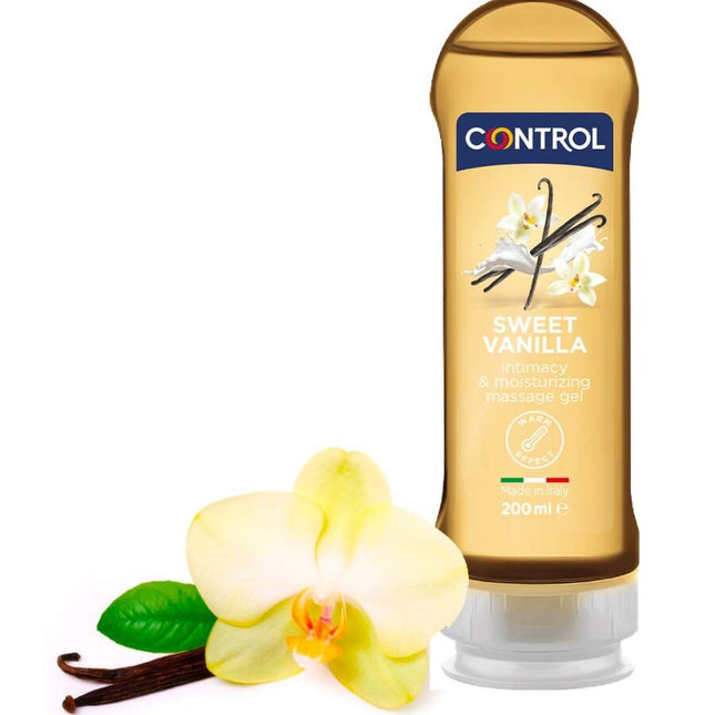 CONTROL - 2 EN 1 MASSAGE & PLAISIR DOUCEUR DE MADAGASCAR 200 ML - Concombre Boutique