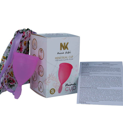 NINA KIKÍ - COUPE MENSTRUELLE VIOLET - TAILLE S - Concombre Boutique