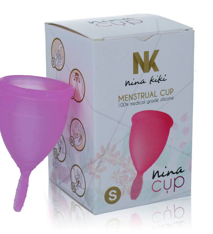 NINA KIKÍ - COUPE MENSTRUELLE VIOLET - TAILLE S - Concombre Boutique