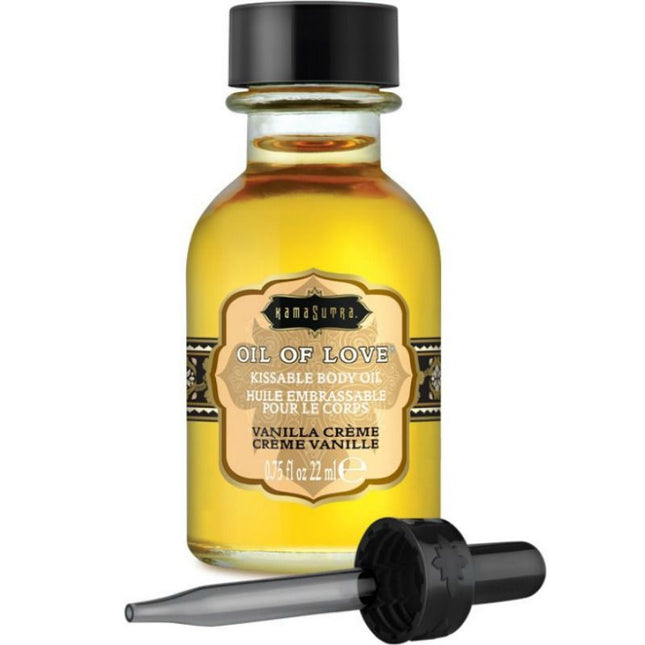 KAMASUTRA - HUILE COMESTIBLE VANILLE 22 ML - Concombre Boutique