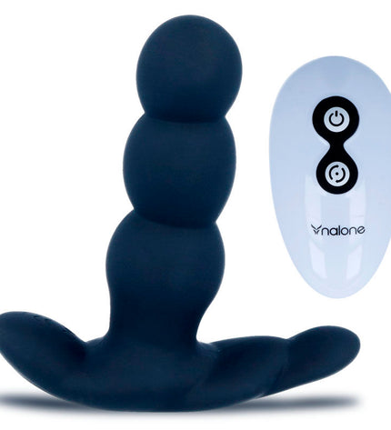 NALONE - VIBRATEUR ANAL PEARL TÉLÉCOMMANDE NOIR - Concombre Boutique