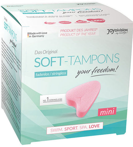 JOYDIVISION SOFT-TAMPONS - ORIGINAL SOFT-TAMPONS MINI 3 UDS - Concombre Boutique