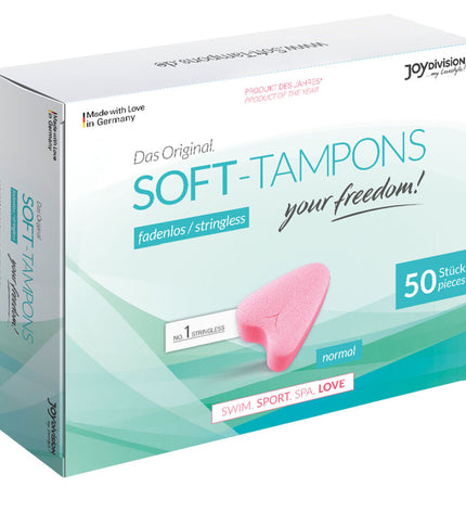 JOYDIVISION SOFT-TAMPONS - ORIGINAL SOFT-TAMPONS 50 UDS - Concombre Boutique
