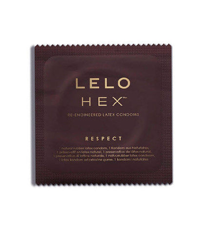 LELO - PRÉSERVATIFS HEX RESPECT XL 36 PACK - Concombre Boutique
