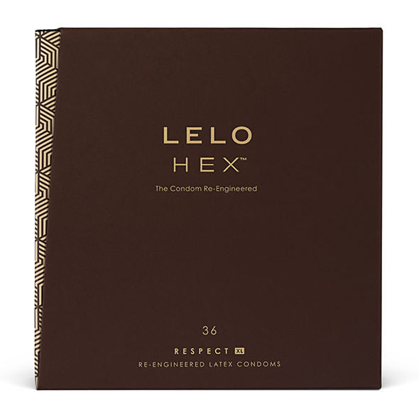 LELO - PRÉSERVATIFS HEX RESPECT XL 36 PACK - Concombre Boutique