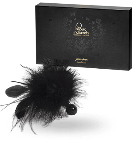 BIJOUX - PLUME POM POM - Concombre Boutique