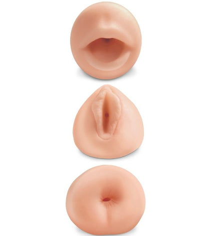 EXTREME TOYZ - KIT 3 TROUS 3 MASTURBATEURS - Concombre Boutique